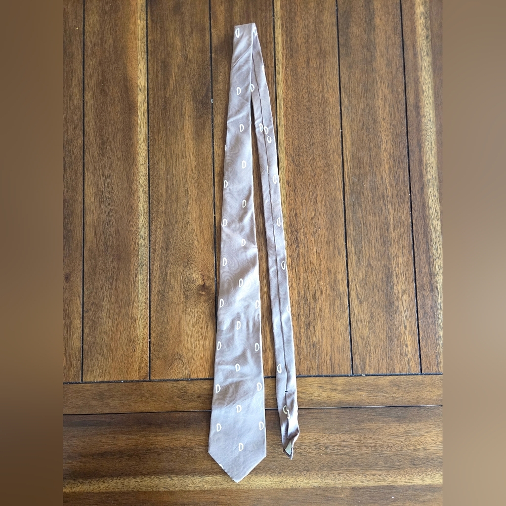 Pierre Cardin Light Brown Patterned Tie